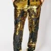 Rewrite Gold Mens Sequin Pants $140