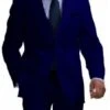 Mens Big And Tall Linen Suit -Navy Suit