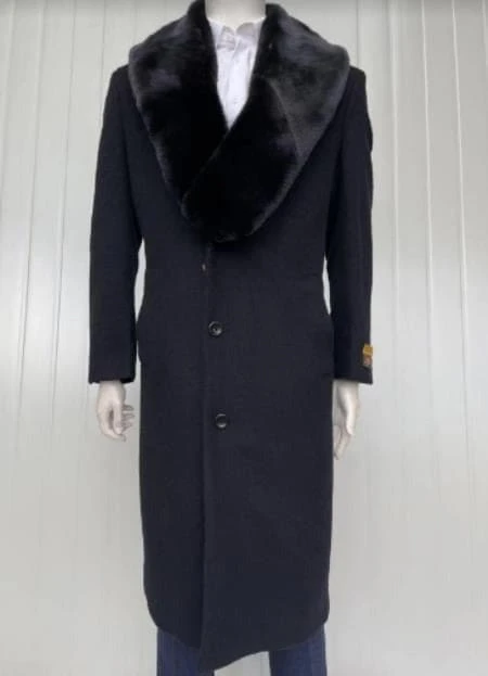 Mens Overcoat -Mens Long Wool Topcoats- Topcoat For Men-Mens Full Length And Cashmere Overcoat - Winter Topcoats - Black Coat 1 Mens Overcoat -Mens Long Wool Topcoats- Topcoat For Men-Mens Full Length And Cashmere Overcoat - Winter Topcoats - Black Coat
