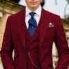 Italian Suits For Men - Wide Lapel Suit