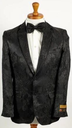 Mens Big And Tall Tuxedo -Black Tuxedo