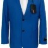 Dinner Jacket - Blue - Mens Wholesale Blazers