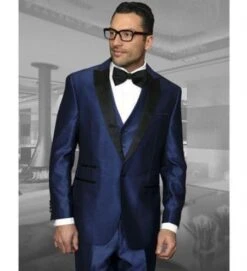 Indigo Groomsmen Suits