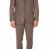 Men Light Brown Wedding Suit Groom Suit