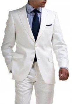 Men's & Boy's Sizes Light Weight 2 Button Linen Suit