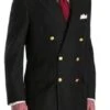Mens Black Double Breasted Blazer High Quality Black Double Breasted Cheap Priced Unique Dress Blazer For Men Jacket For Men Sale With Best Cut & Fabric