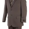 Mens Brown Linen Suit