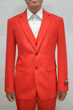Mens Linen Suits - SummerRed Suit