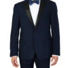Mens Prom Tuxedo Suit Blue Paisley Prom Suit