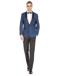 Mens Prom Tuxedo Suit Blue Prom Suit