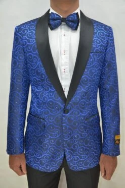 Mens Prom Tuxedo Vegas Royal Blue