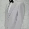 Wholesale Mens Jackets - Wholesale Blazer -White Suspender ButtonsBlazer