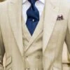 Mens Suits Creamy
