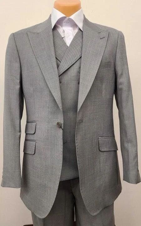 Mens Suits Detroit Michigan - Gadson-54-LT.Gray 1 Mens Suits Detroit Michigan - Gadson-54-LT.Gray