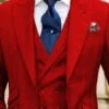 Mens Suits Red
