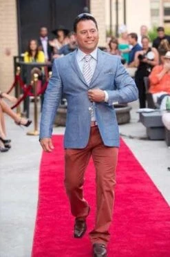 Mens Summer Blazer - Denim Blue ~ Indigo ~ Bright Blue ~ Cobalt Blue Linen Blazer Sport Coat Summer Jacket