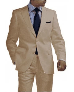 Mens TanLinen Suit