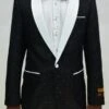 Mens Vegas Black/ White Tuxedo