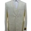 Mens White Linen Suit - White Linen Wedding Suit - White