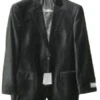 Wholesale Mens Jackets - Wholesale Blazer - Black Soft Velvet Coat Blazer