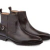 Mezlan Mens Tobacco Brown Italian Calfskin Chelsea Boot