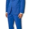 Mix And Match Suits Men's Suit Separates Wool Fabric French Blue Suit