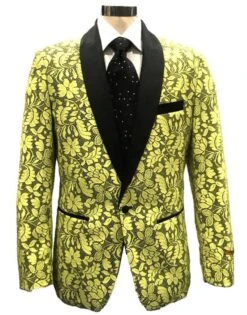 N-116 Yellow - Mens Wholesale Blazers