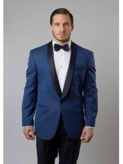 Navy Blue Groomsmen Suits