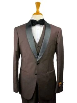 NLO-Tux-SH Brown-Blk -Tuxedo WholesaleDistributors