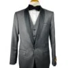 NLO-Tux-SH Charcoal-Blk -Tuxedo WholesaleDistributors