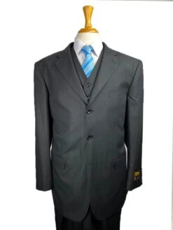Plus Size Mens Suits - Plus Size Business Suits Black-SS