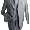 Plus Size Mens Suits - Plus Size Business Suits LT. Gray