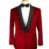 Red Groomsmen Suits
