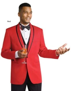 Red Prom Suit - Red Prom Tux - Red Suits For Prom