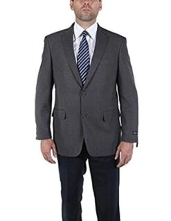 Wholesale Mens Jackets - Wholesale Blazer -GrayBlazer