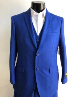 Skinny - Cobalt - Wholesale Mens Suits - Wholesale Suits