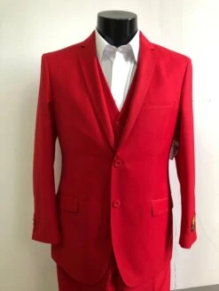 Skinny - Red - Wholesale Mens Suits - Wholesale Suits