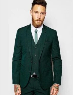 Slim Fit Prom Suits - Wool-SL-Hunter