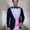 Statement Mens Fashon Tuxedo Pink 3 Piece Designer Tux Arya