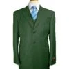 Super 150 Wool Suit - Classic Fit Suit -Green Suit