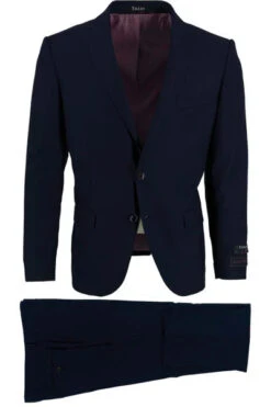 Porto, Slim Fit, Pure Wool Suit By Tiglio Luxe TIG1036