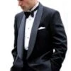Tux-Shawl Black/Black -Tuxedo WholesaleDistributors