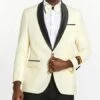 Tuxedo Jacket For Sale - Ivory Black Tuxedo Jacket