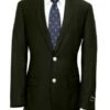 Wholesale Mens Jackets - Wholesale Blazer -Black Single Breasted Blazer