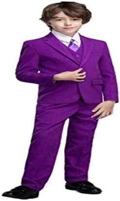 Wholesale Purple Boys Suits
