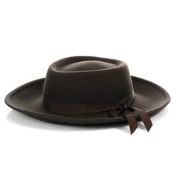 Wholesale Mens Dress Hats In Color Dark Brown