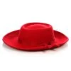 Wholesale Mens Dress Hat In Color Red